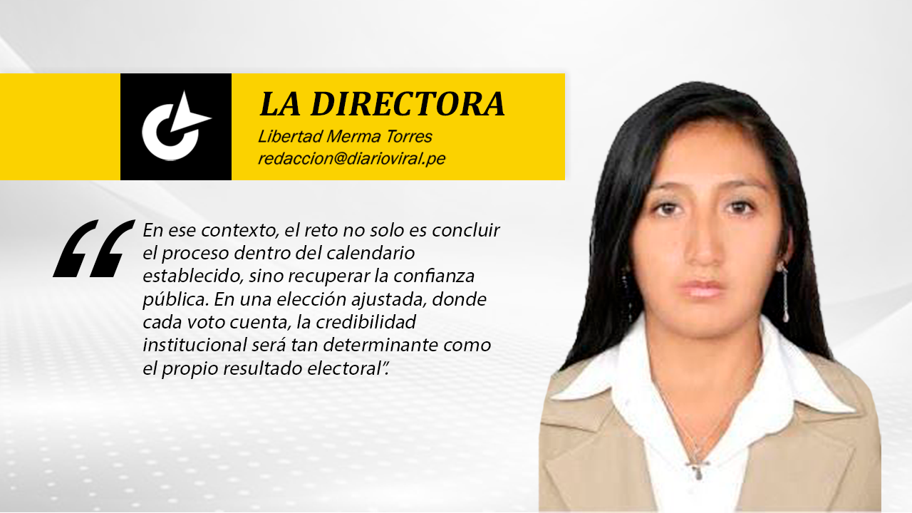 Recuento electoral con plazos bajo presión